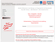 Tablet Screenshot of bau-abc-rostrup.de